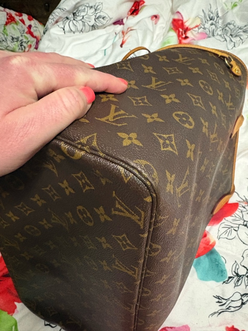 Louis Vuitton Monogram neverfull GM Tote Bag - Brown & Tan - Picture 15 of 16